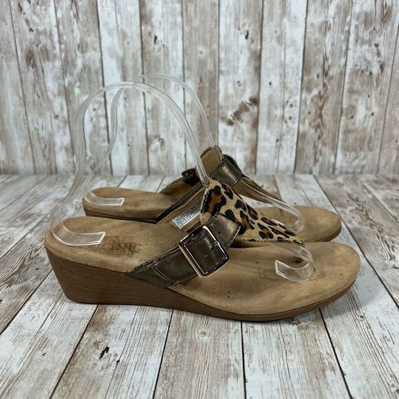 Vionic cheetah sandal alanis Womens‎ 8 - Picture 1 of 7